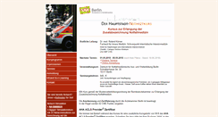 Desktop Screenshot of hauptstadt-notarztkurs.de